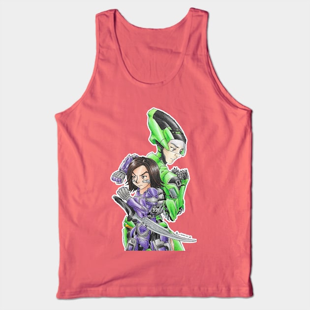 Motorball Team Battle Tank Top by KranberriJam